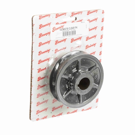 Browning 1 Groove Cast Iron Finish Bore FHP Variable Pitch Sheave Clear Pack 1VL40X7/8 CLEAR PK